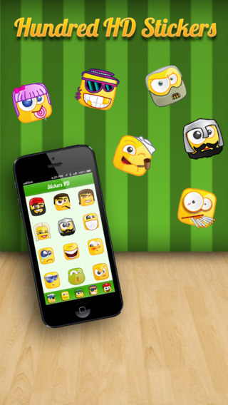 HD Stickers + New Emoji for Facebook Twitter Vine Dubsmash Co.