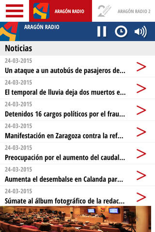 Aragón Radio App screenshot 3