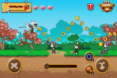 Amazing Warrior Girl - Running & Jumping Ninja Games screenshot 3