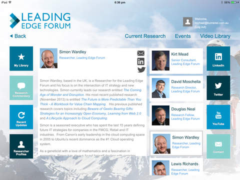 Leading Edge Forum screenshot 2