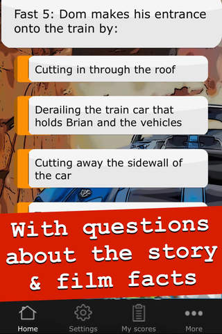 Quiz for Fast & Furious - Cool trivia game app about the action movies screenshot 2
