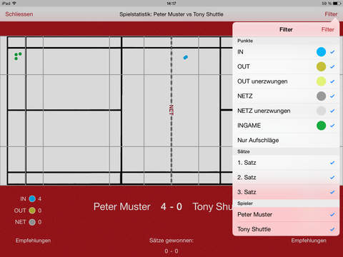 Badminton Player's Diary Coaching App screenshot 3