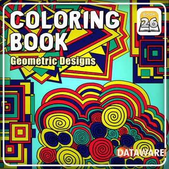 Coloring Book 26: Geometric Designs LOGO-APP點子