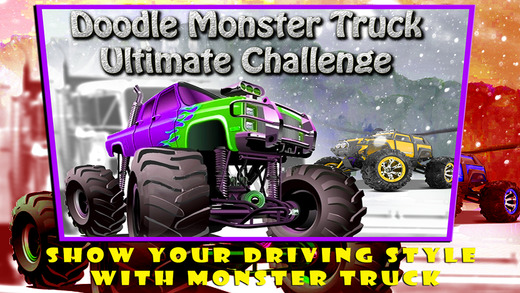 Doodle Challenge on the Monster Truck Ride Pro