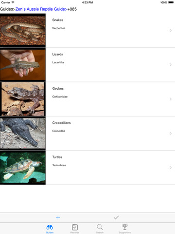 【免費書籍App】Zen's Australian Reptiles-APP點子