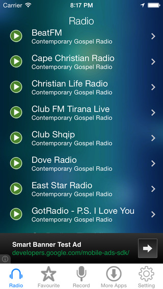 Contemporary Gospel Music Radio