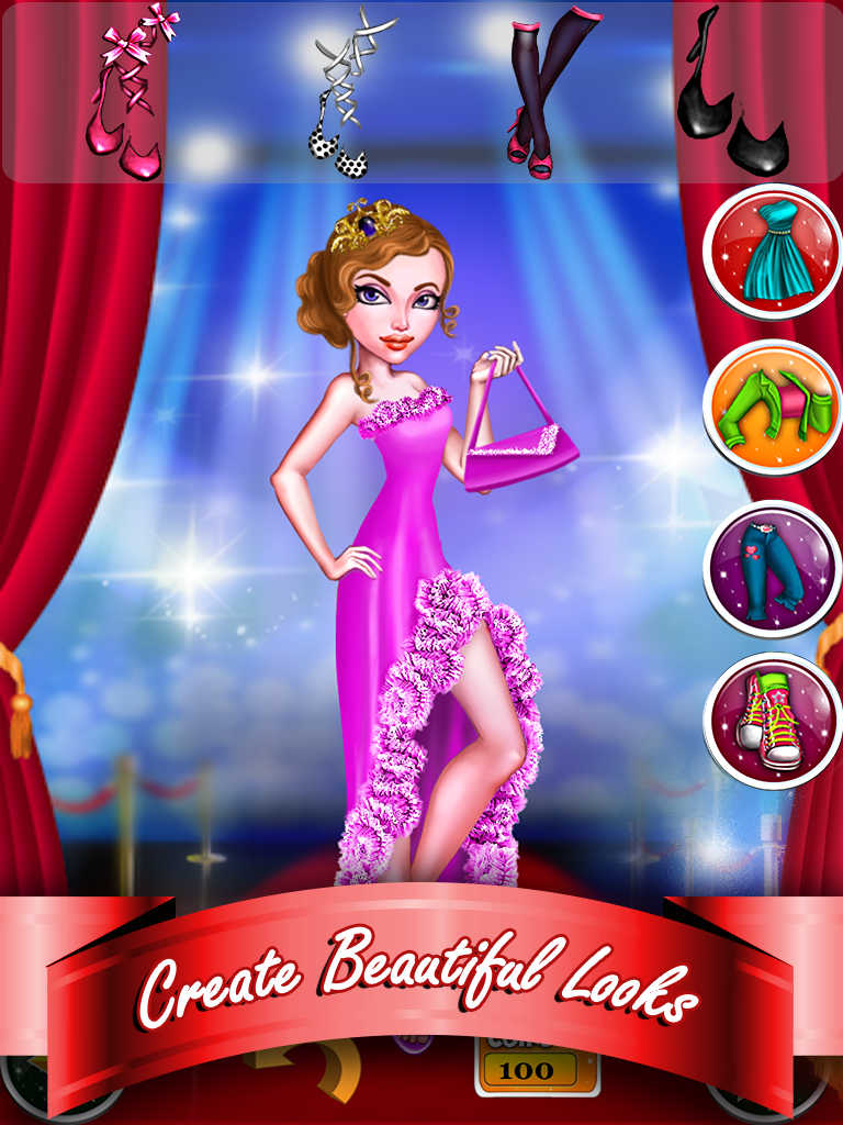 App Shopper A Girl Makeover Fashion Outfit Dress Up Game Games
