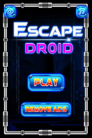 Escape Droid Free - Circle Zone Exit Holes & Noid Droid Ball screenshot 4
