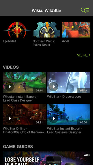 【免費書籍App】Wikia: Wildstar Fan App-APP點子