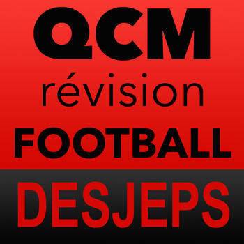 QCM Révision DES JEPS FOOTBALL LOGO-APP點子