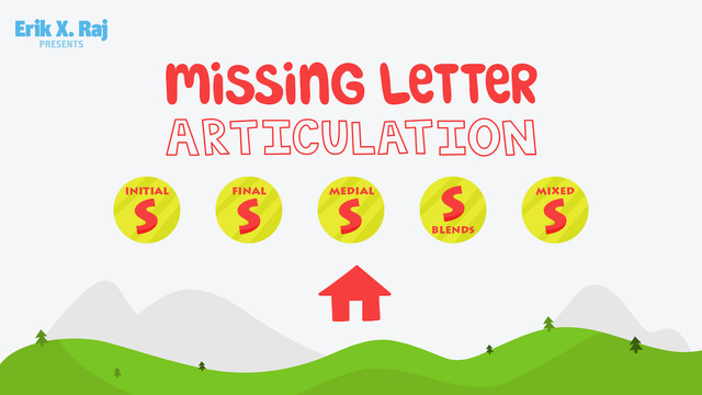 【免費教育App】Missing Letter Articulation for Speech Therapy-APP點子