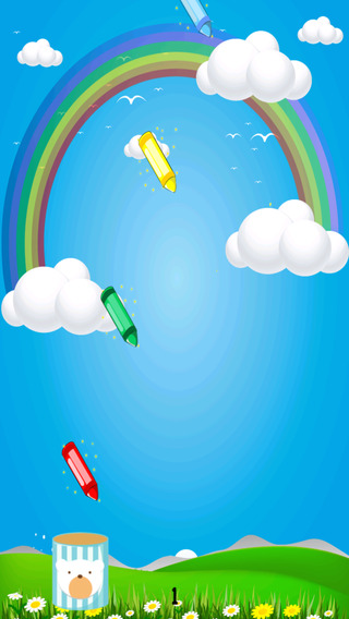 【免費遊戲App】Crayon Collector Invasion – Fast Falling Game for Kids Paid-APP點子