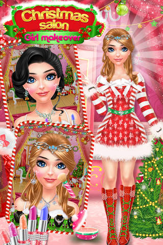 Christmas Salon Girl Makeover screenshot 3