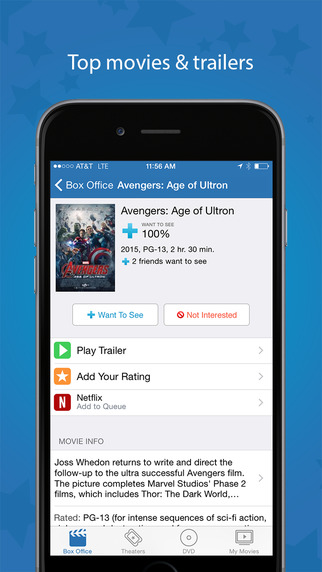 【免費娛樂App】Movies by Flixster, with Rotten Tomatoes-APP點子