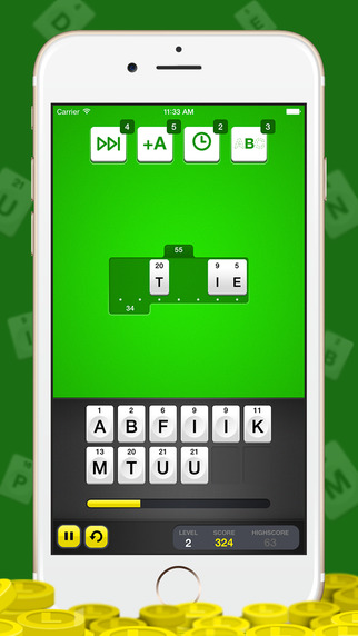 Lettercash - Puzzle with letters and numbers