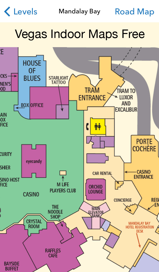 casino map near me