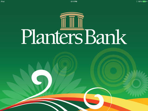 Planters Bank App for iPad