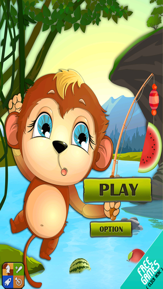 Epic Monkey Fishing Pro - A Fruit Slashing Chimp Madness