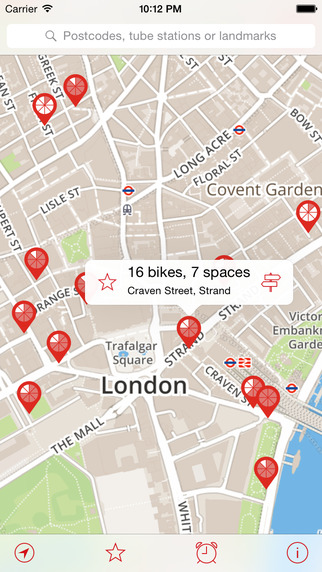 Cycle Hire London for Santander Cycles