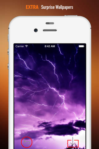Lightening Wallpapers HD: Quotes Backgrounds Creator with Best Designs and Patterns screenshot 3