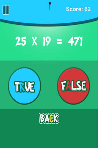 True OR False Maths Edition – Test Your Maths Skills in this Free Fun Trivia Game screenshot 3