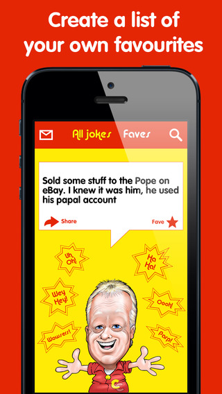 【免費娛樂App】Cheggers Fave Funny Jokes-APP點子