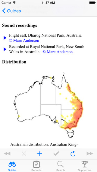 【免費書籍App】Aust. Bird Guide-APP點子