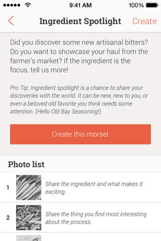 Morsel - Express Your Passion for Food screenshot 4