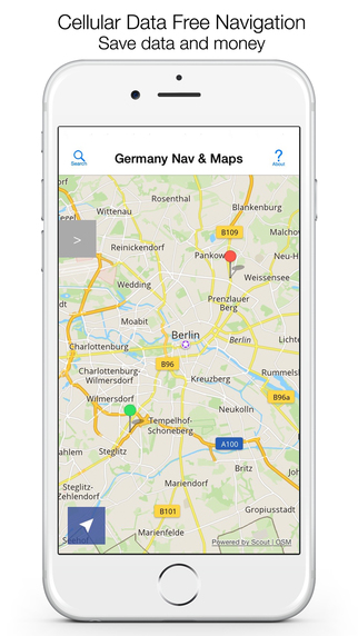 免費下載交通運輸APP|Germany Offline Maps & Offline Navigation app開箱文|APP開箱王