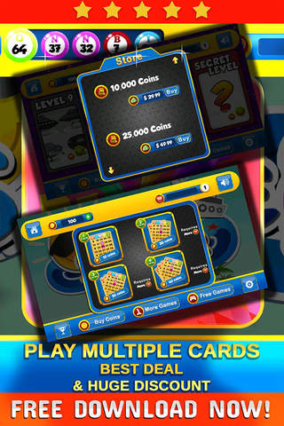 Bingo City Club PRO - Play Online Casino and Gambling Card Game for FREE ! screenshot 3
