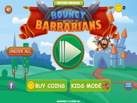 【免費遊戲App】Bouncy Barbarian-APP點子