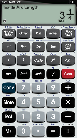 【免費工具App】Pipe Trades Pro -- Advanced Feet Inch Fraction and Metric Pipe Trades Math Calculator-APP點子