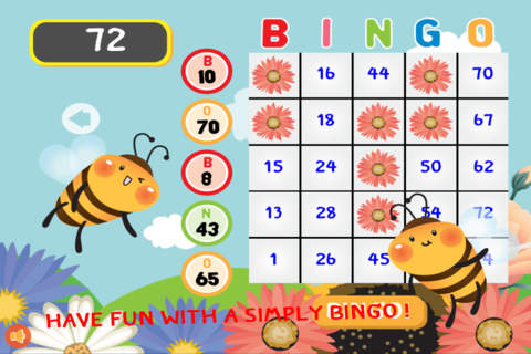 A Buggie Bubble Bee - BINGO Mania PRO screenshot 2