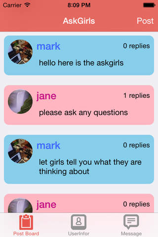 AskGirls screenshot 2