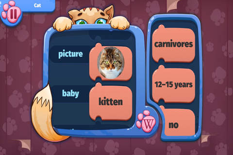 Animal Traits - Puzzles For Kids Prof screenshot 3