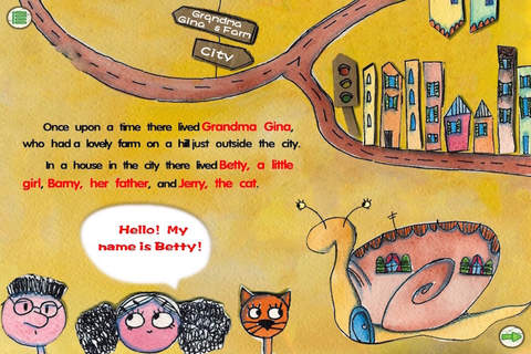 Growth Story for Children: Lina and Gina (Audio version) screenshot 2