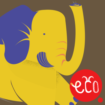 Elephant Story for Kids: The Fun Animal Adventure for Children 3 to 4 year old, preschool and up - Cute Interactive Ecology Book in English LOGO-APP點子