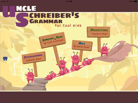 【免費教育App】Uncle Schreiber’s Grammar for Cool Kids Lite-APP點子