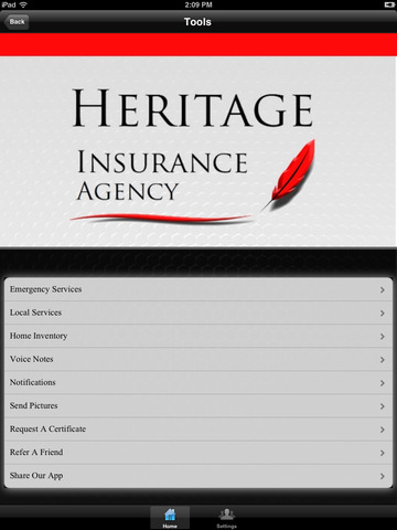 Heritage Insurance Agency HD screenshot 3