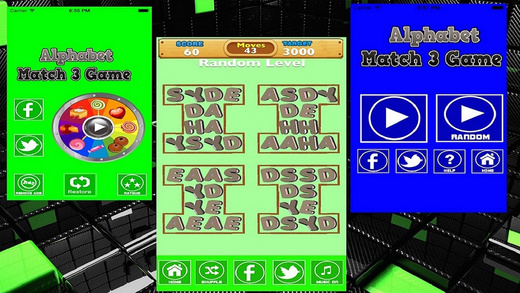【免費遊戲App】Alphabet Match 3 Game -The Alphabet Jumble-APP點子