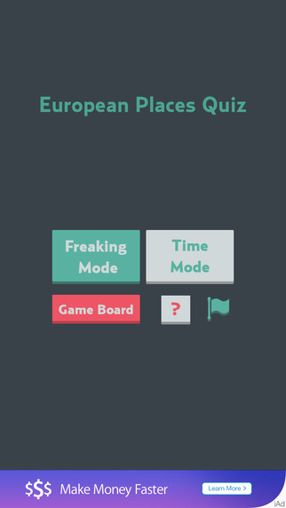【免費遊戲App】European Places Quiz-APP點子