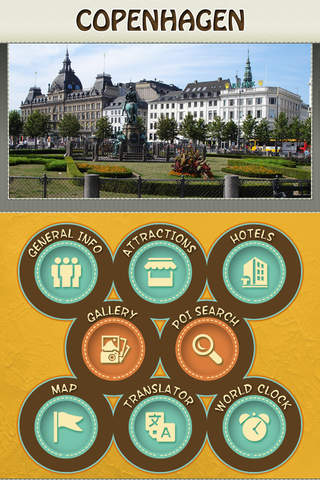 Copenhagen City Offline Travel Guide screenshot 2