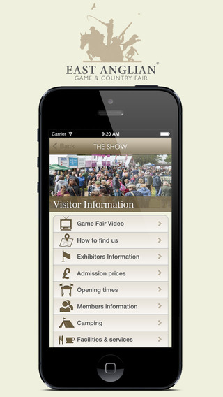 【免費旅遊App】East Anglian Game and Country Fair-APP點子