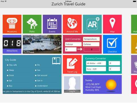 【免費旅遊App】Zurich Travel - Pangea Guides-APP點子