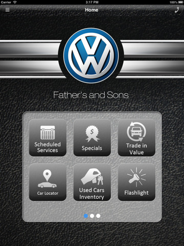 【免費商業App】Fathers & Sons Volkswagen-APP點子