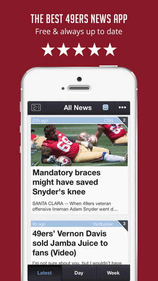 Sportfusion - San Francisco 49ers Edition - News Live Scores Rumors