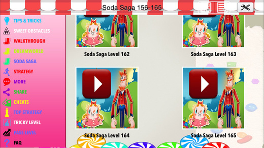 Complete Guide with all Levels for Candy Crush Saga Unofficial