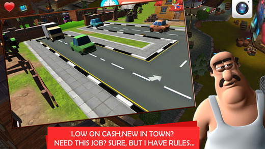 【免費遊戲App】Cartoon cars Parking Game 3D-APP點子