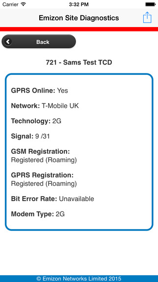 【免費生產應用App】Emizon Site Diagnostics-APP點子