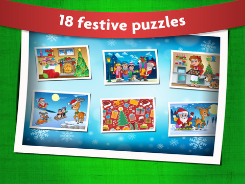 【免費遊戲App】Christmas Games for Kids - Fun Jigsaw Puzzles for the Holidays-APP點子